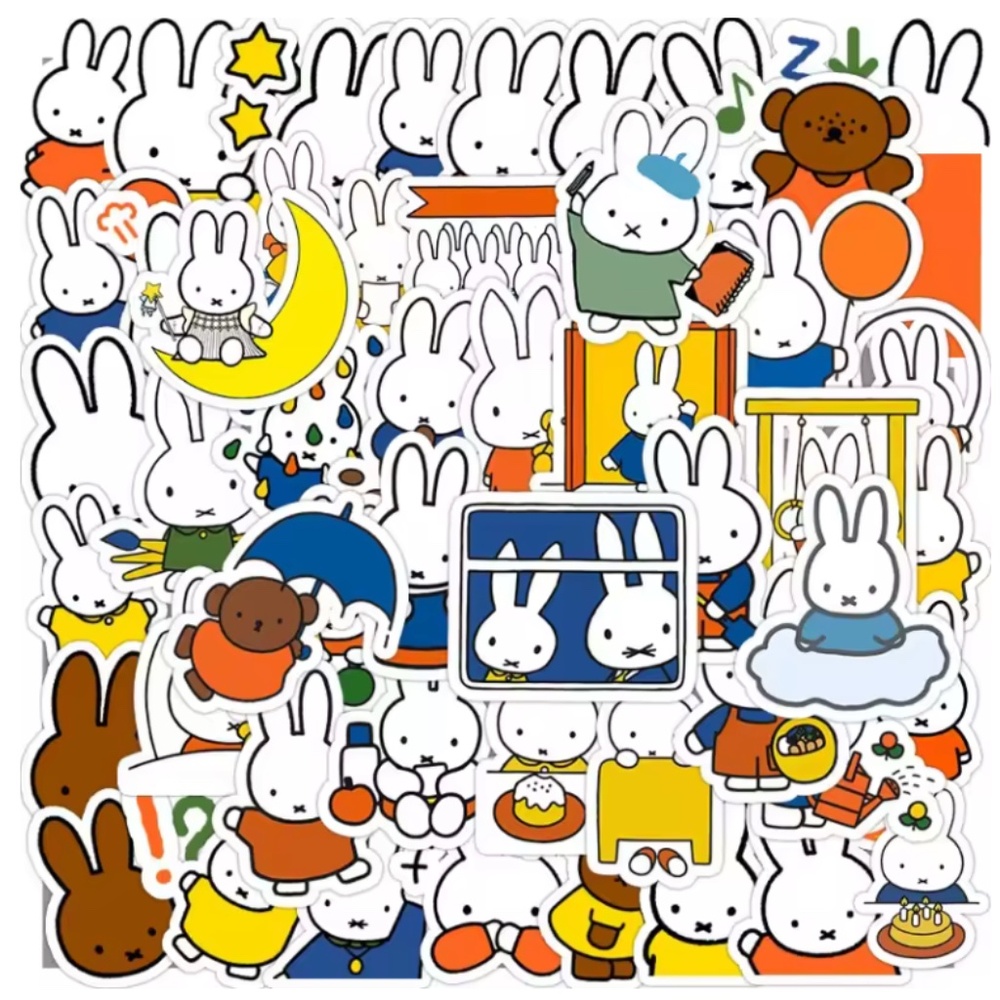 50 pcs. m1ffy stickers waterproof pvc